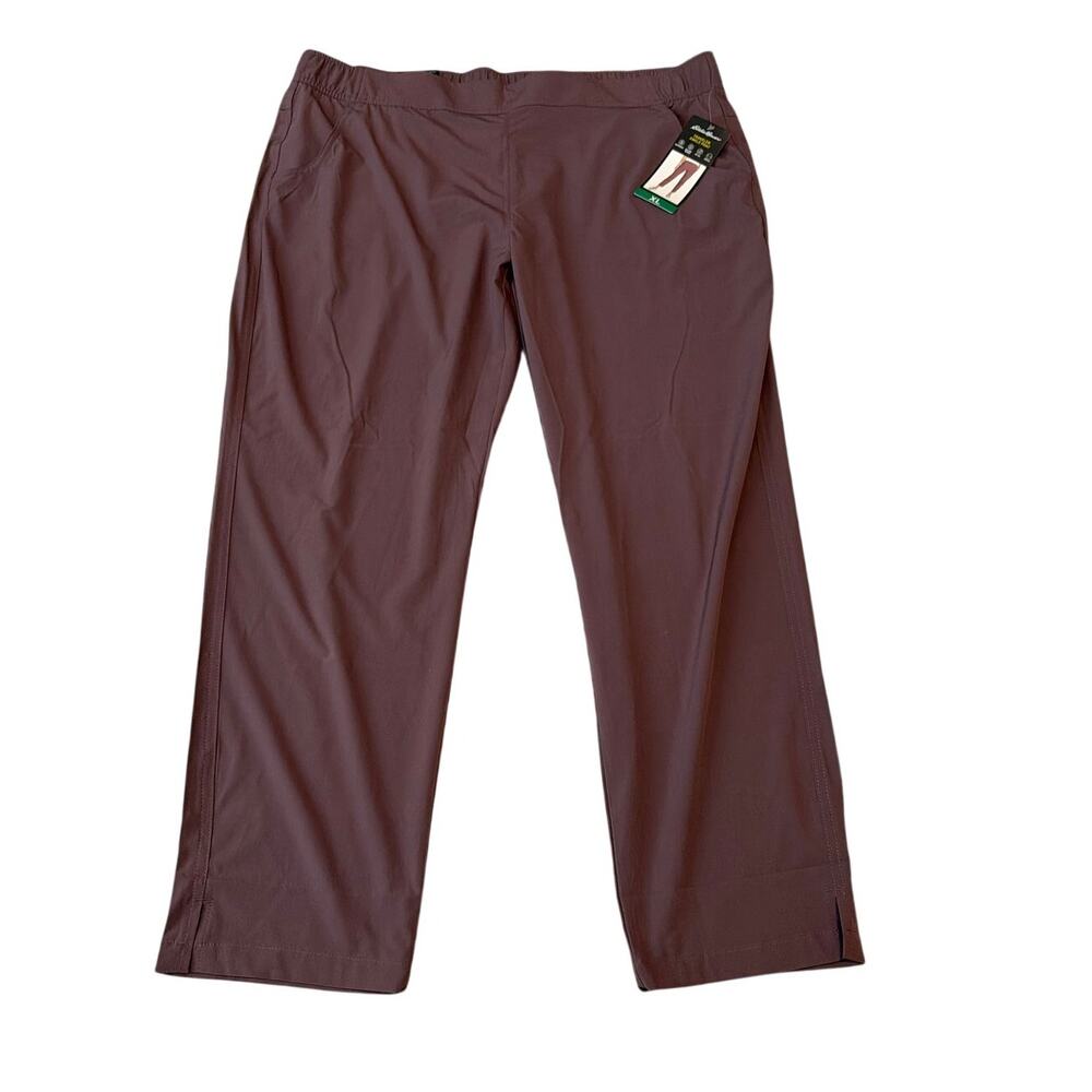 Eddie Bauer Traveler Ankle Pant Women's Medium New Pink UPF 50 Stretch